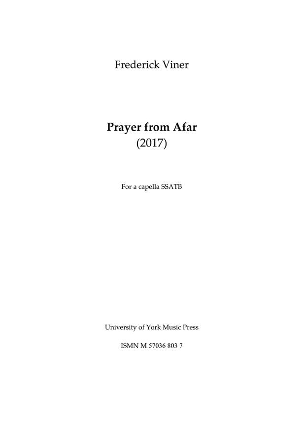 Prayer From Afar